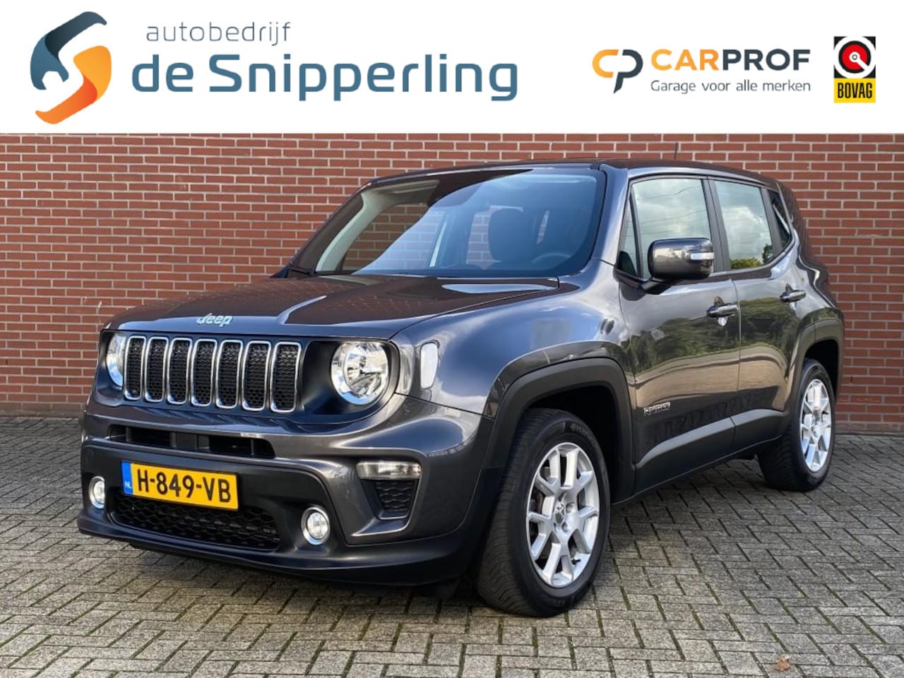 Jeep Renegade - 1.3T DDCT LONGITUDE AUTOMAAT CARPLAY CRUISE PDC LMV - AutoWereld.nl