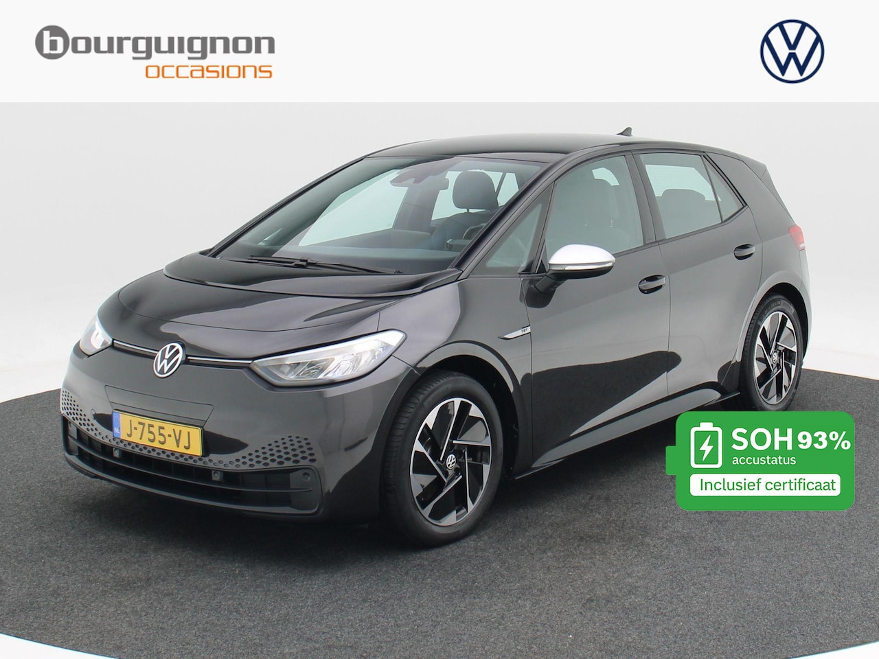 Volkswagen ID.3 - First 58 kWh 204 Pk Automaat | Adaptive Cruise | Navigatiesysteem | Stoelverwarming | CarP - AutoWereld.nl