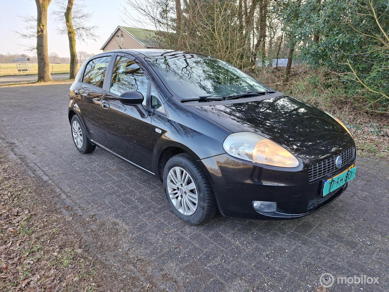 Fiat Grande Punto - 1.4 Edizione Lusso 4 dr goed onderhouden - AutoWereld.nl