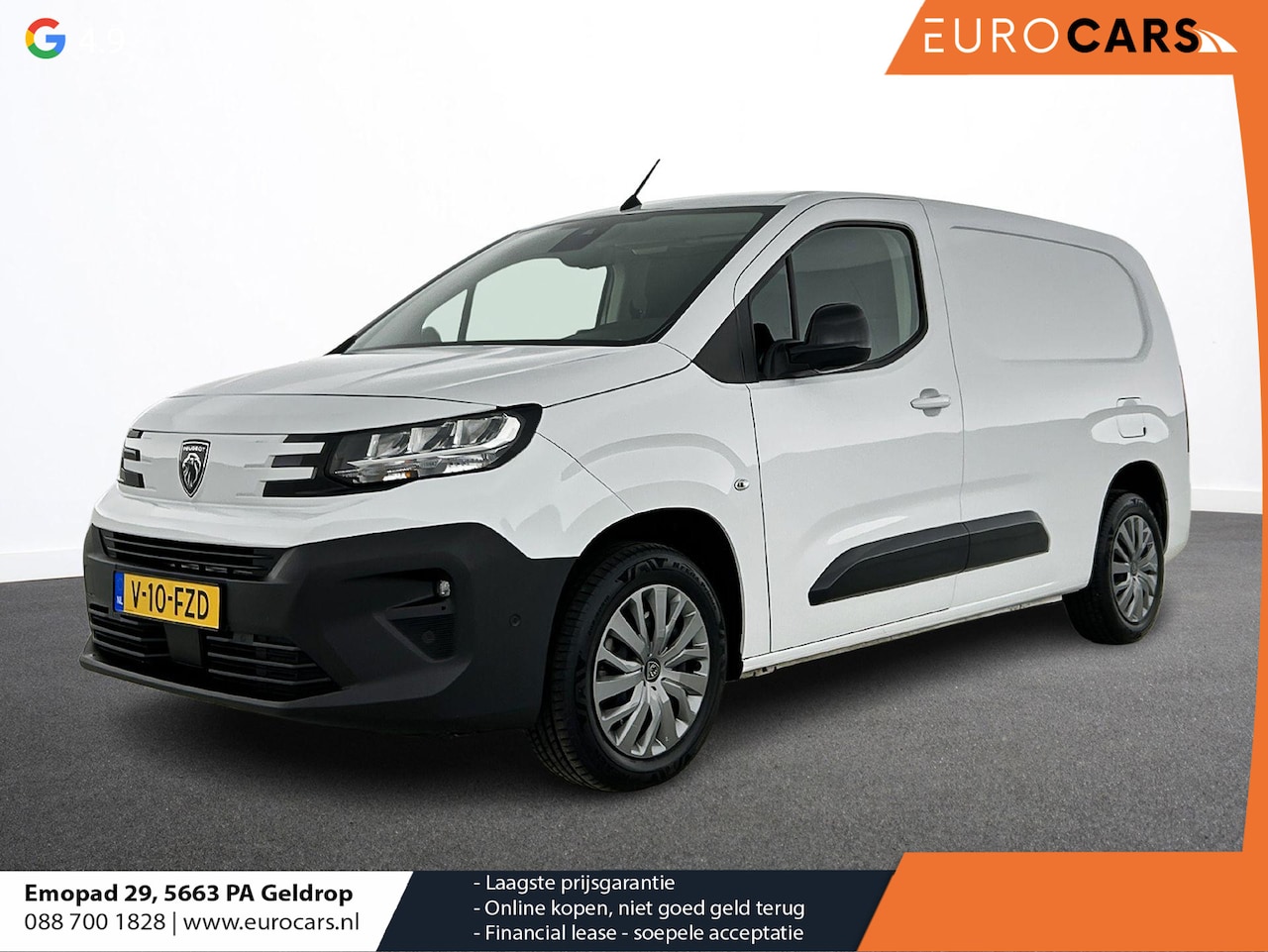 Peugeot Partner - 1.5 BlueHDi 100PK L2 Navigatie Digitale Cockpit Trekhaak Airco - AutoWereld.nl