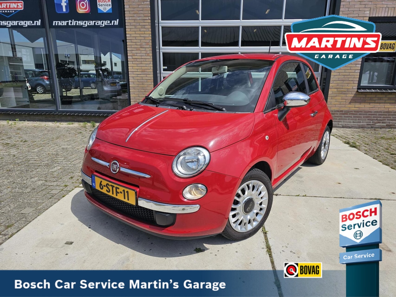 Fiat 500 - 1.0 TwinAir Easy AIRCO LMV LAGE KMSTAND! - AutoWereld.nl