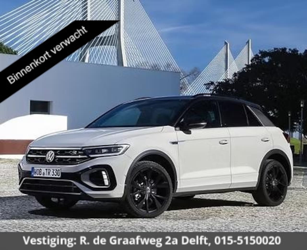 Volkswagen T-Roc - 1.0 TSI Two-Tone | Apple Carplay & AndroidAUTO | Privacy Glass | - AutoWereld.nl