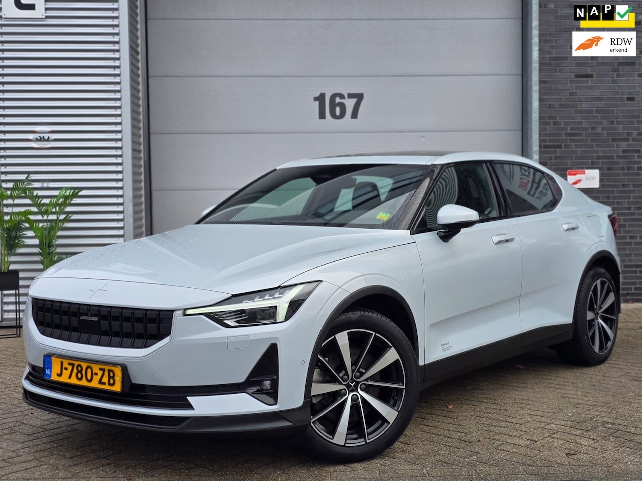 Polestar 2 - Long Range Dual Motor Launch Edition 78kWh|SOH 91.96|Pano|BTW Auto|Eerste eigenaar|Dealer - AutoWereld.nl