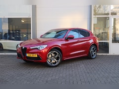 Alfa Romeo Stelvio - 2.0 T AWD 280PK VELOCE/ROSSO.COMP/A.CARPLAY/SPORTLEDER/AD.CR