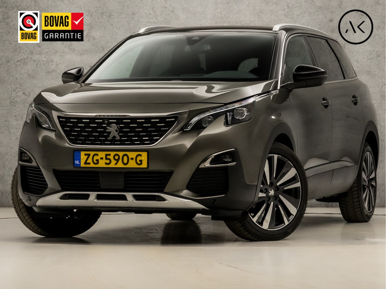 Peugeot 5008 - 1.2 PureTech GT-Line 7 Persoons (APPLE CARPLAY, GROOT NAVI, LEDER, KEYLESS, 360 CAMERA, SP - AutoWereld.nl
