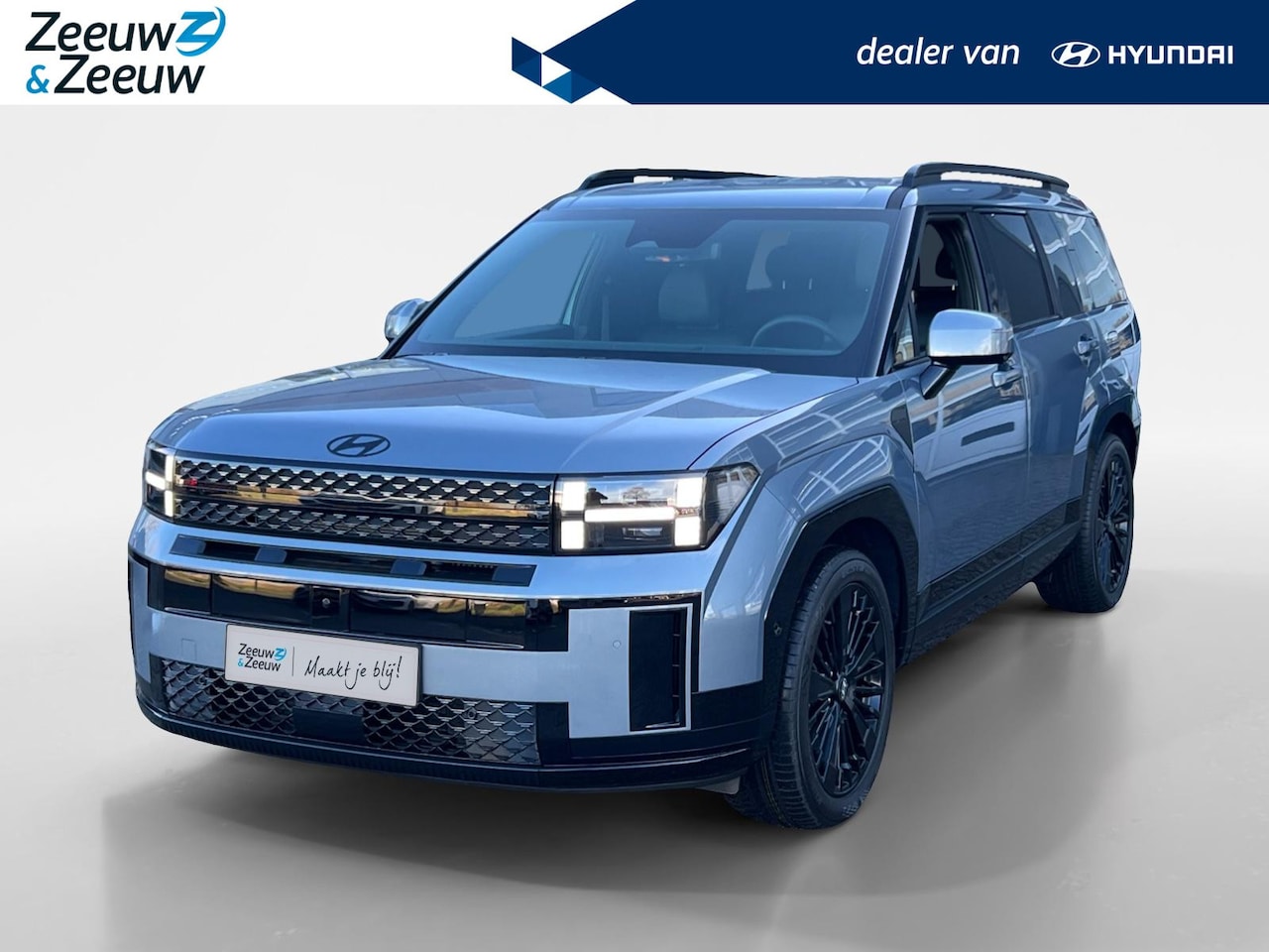 Hyundai Santa Fe - 1.6 T-GDI PHEV Black Line 4WD 7p. | Beschikbaar als BTW - AutoWereld.nl