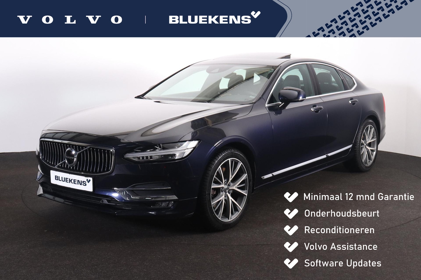 Volvo S90 - T4 Business Luxury Plus - Intellisafe Surround - Head up display - BLIS dodehoekassistenti - AutoWereld.nl