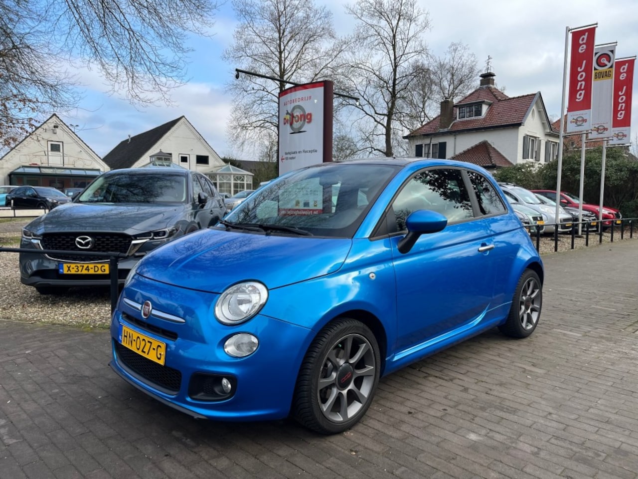 Fiat 500 - 0.9 TWINAIR TURBO 500S / AIRCO / ELEK. RAMEN / RADIO / SPORTSTOELEN - AutoWereld.nl