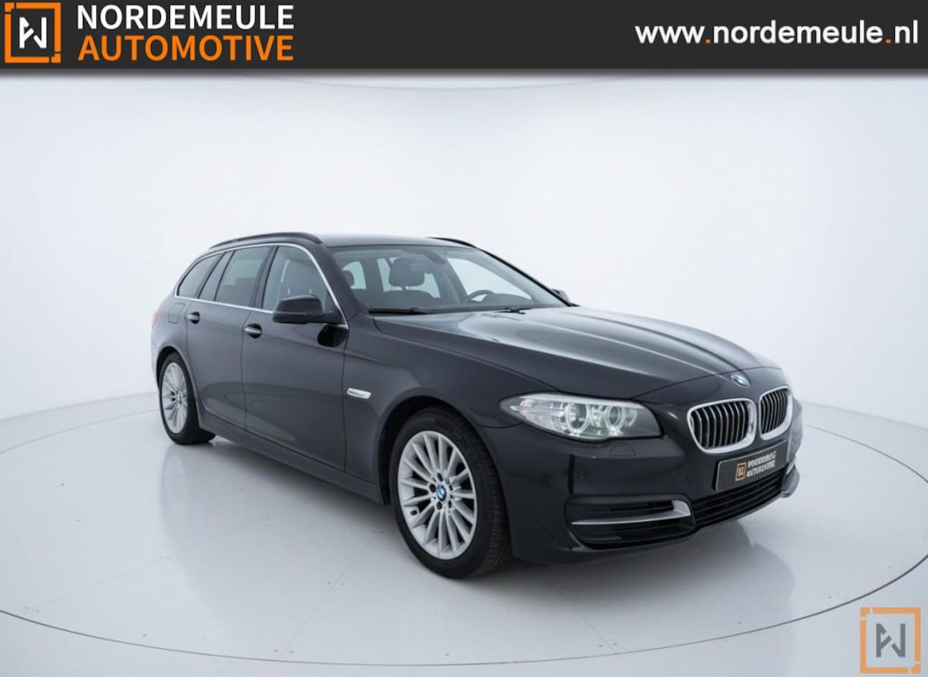 BMW 5-serie - 520d Executive 520D EXECUTIVE, Xenon, Leder, Navi, Trekhaak - AutoWereld.nl
