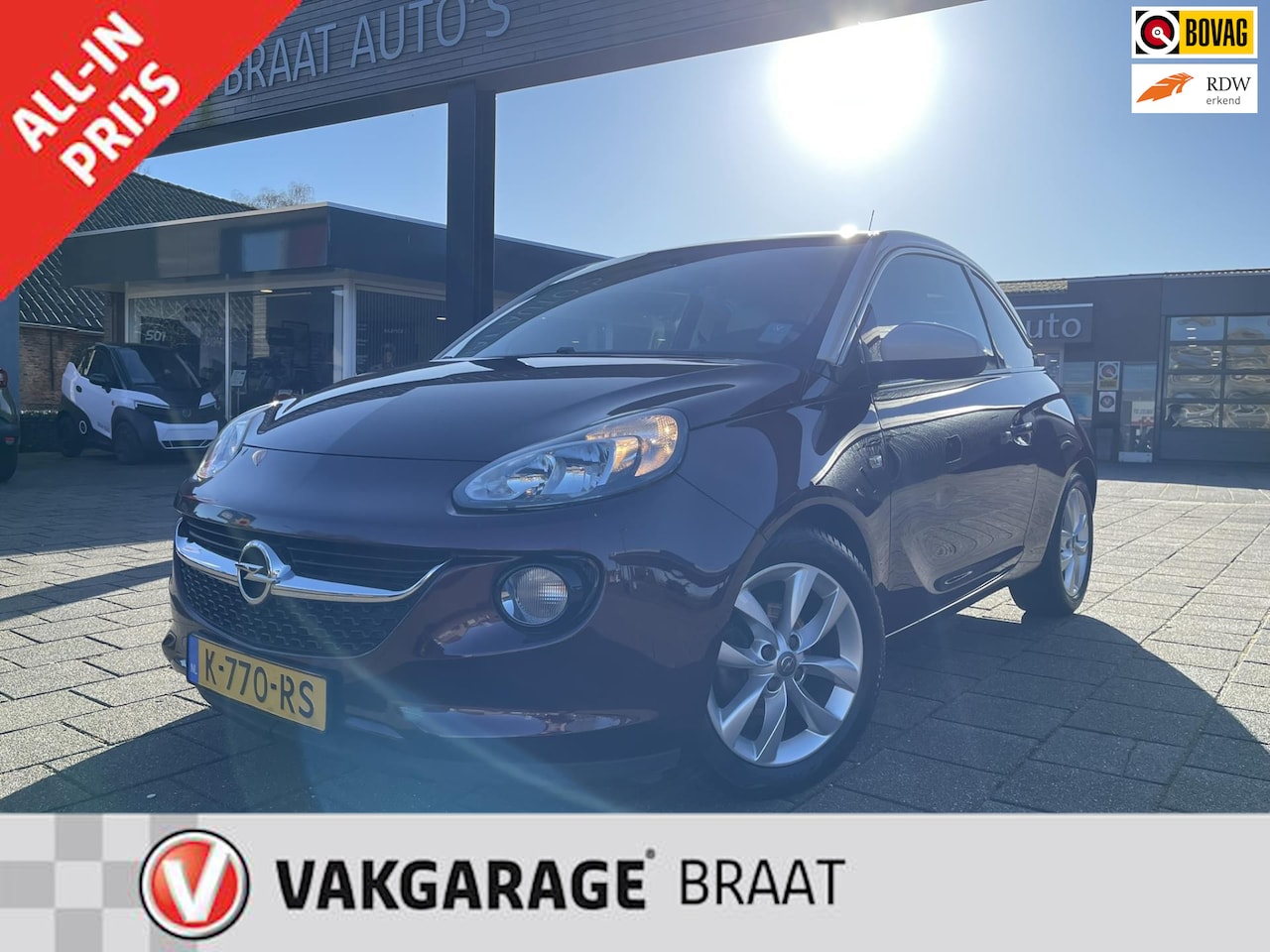 Opel ADAM - 1.2 l STOELVERW. l CARPLAY l WIT INTER. l RIJKLAAR! - AutoWereld.nl
