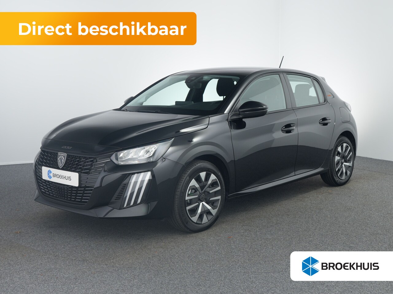 Peugeot 208 - Style | Dashboard en deurpanelen in kunststof met carboneffect | Ecoled koplampen | Elektr - AutoWereld.nl