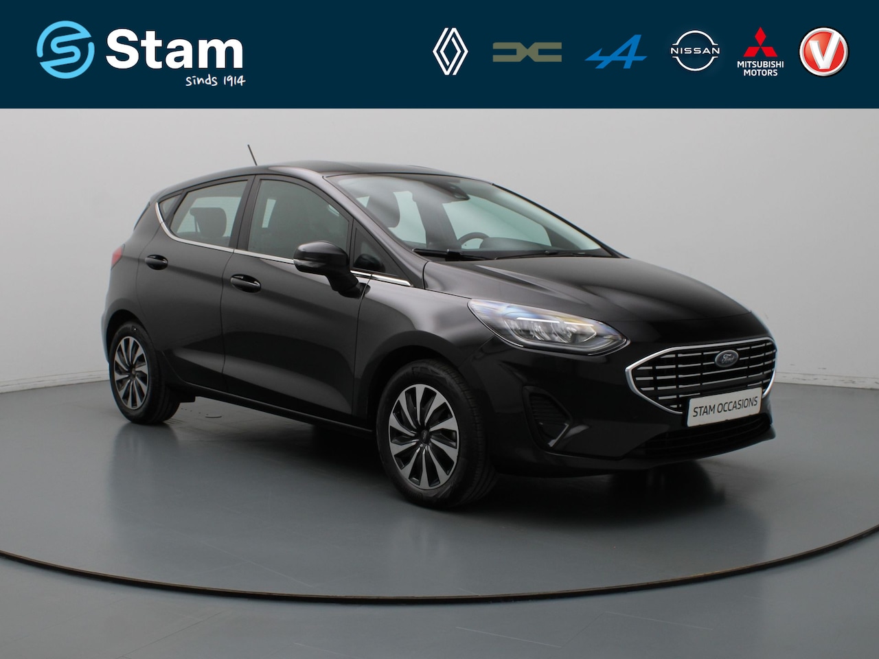 Ford Fiesta - EcoBoost Hybrid Titanium 125pk Cruise | Climate | Navi | Parkeersens. achter - AutoWereld.nl