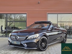 Mercedes-Benz C-klasse Cabrio - 180 AMG Line 9G-TRONIC Airscarf|Windscherm|Navigatie|LED|Dealeronderhouden| 19" nieuwe vel