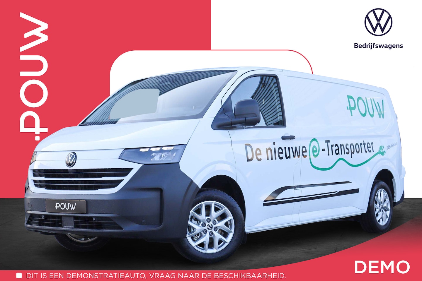 Volkswagen e-Transporter - 34 136pk L2H1 Life 64 kWh | Trekhaak | Navigatie | 17" Velgen - AutoWereld.nl