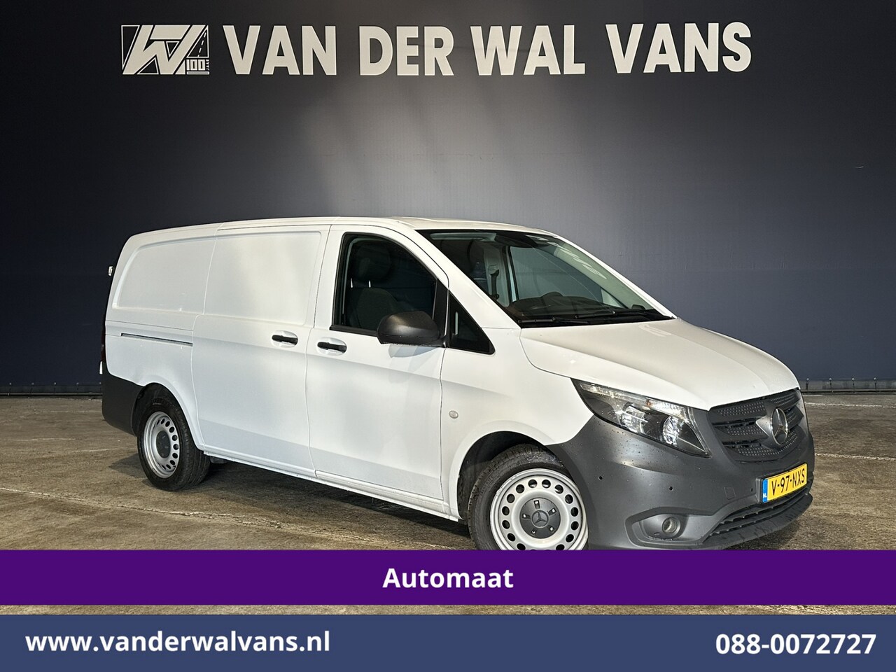 Mercedes-Benz Vito - 116 CDI 164pk 9G-Tronic Automaat L2H1 Euro6 Airco | Navigatie | Apple Carplay | Cruisecont - AutoWereld.nl