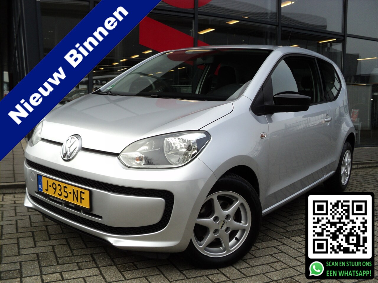 Volkswagen Up! - 1.0 move up! | AIRCO | VIERSEIZOENEN BANDEN | - AutoWereld.nl