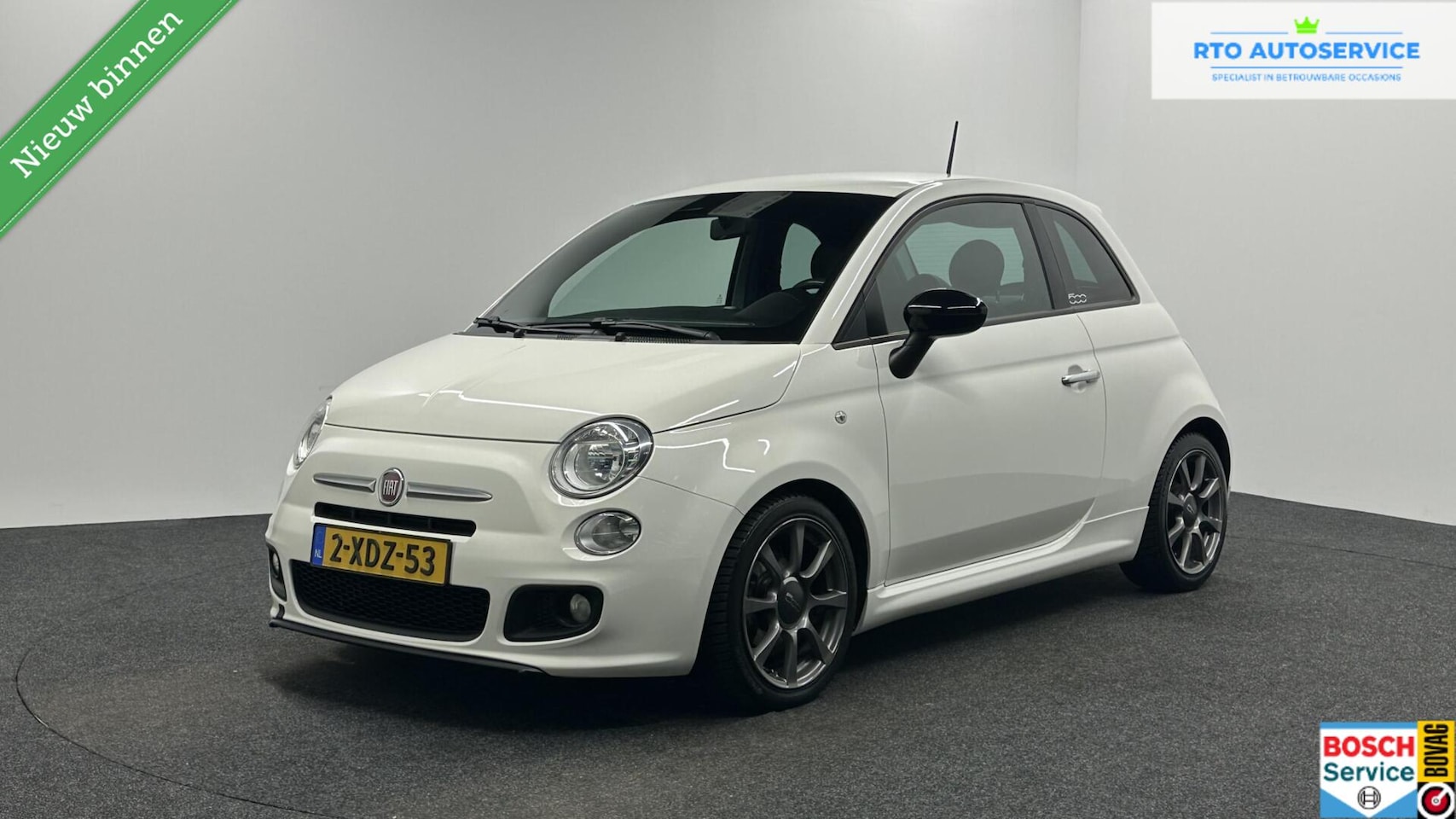 Fiat 500 - 0.9 TwinAir Turbo Lounge AIRCO LM. - AutoWereld.nl