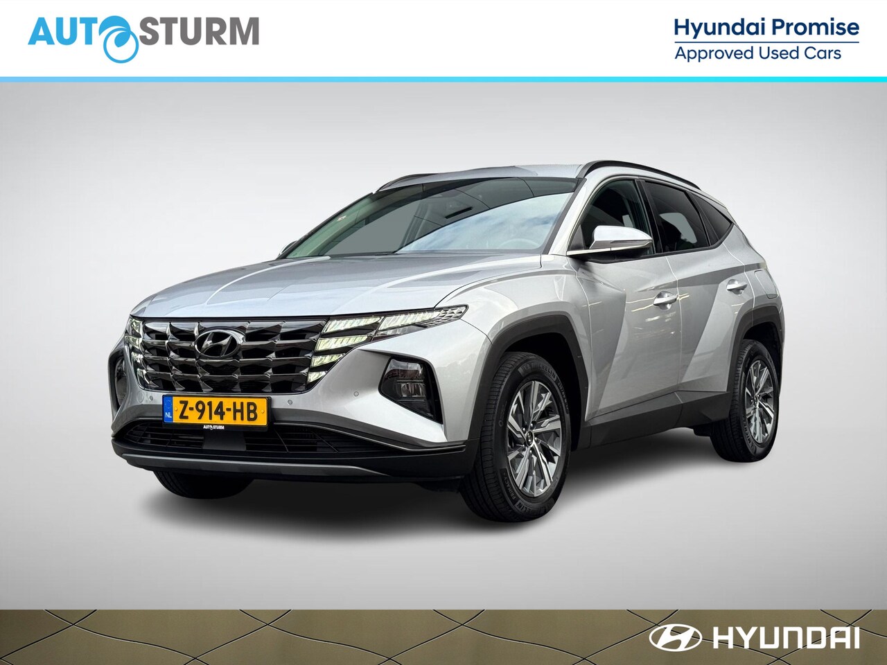 Hyundai Tucson - 1.6 T-GDI HEV Comfort Smart NL-Auto, 1650kg Trekgewicht! - AutoWereld.nl