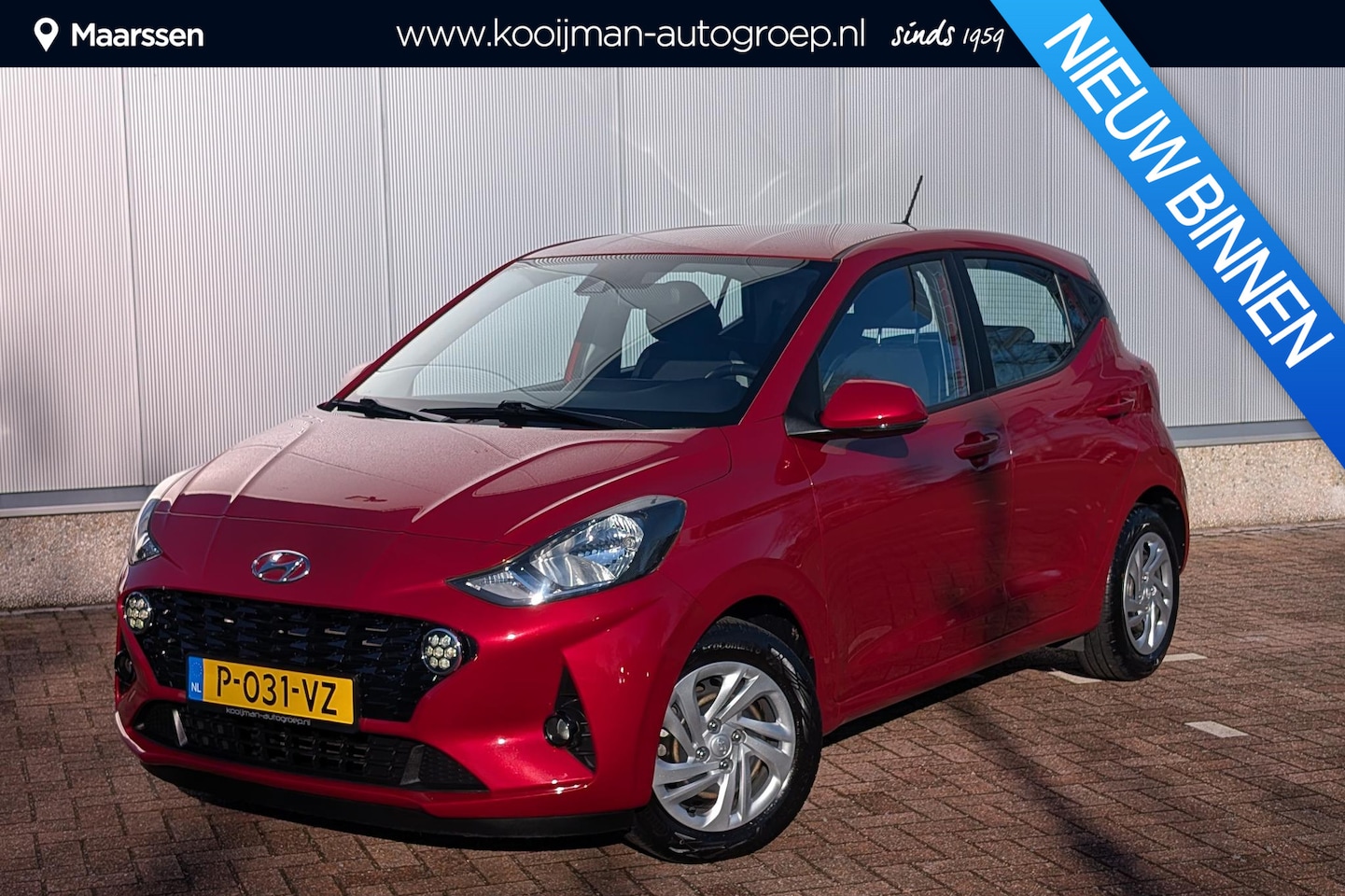 Hyundai i10 - 1.0 Comfort Navigatie met Apple Carplay & Android Auto, Cruise control - AutoWereld.nl