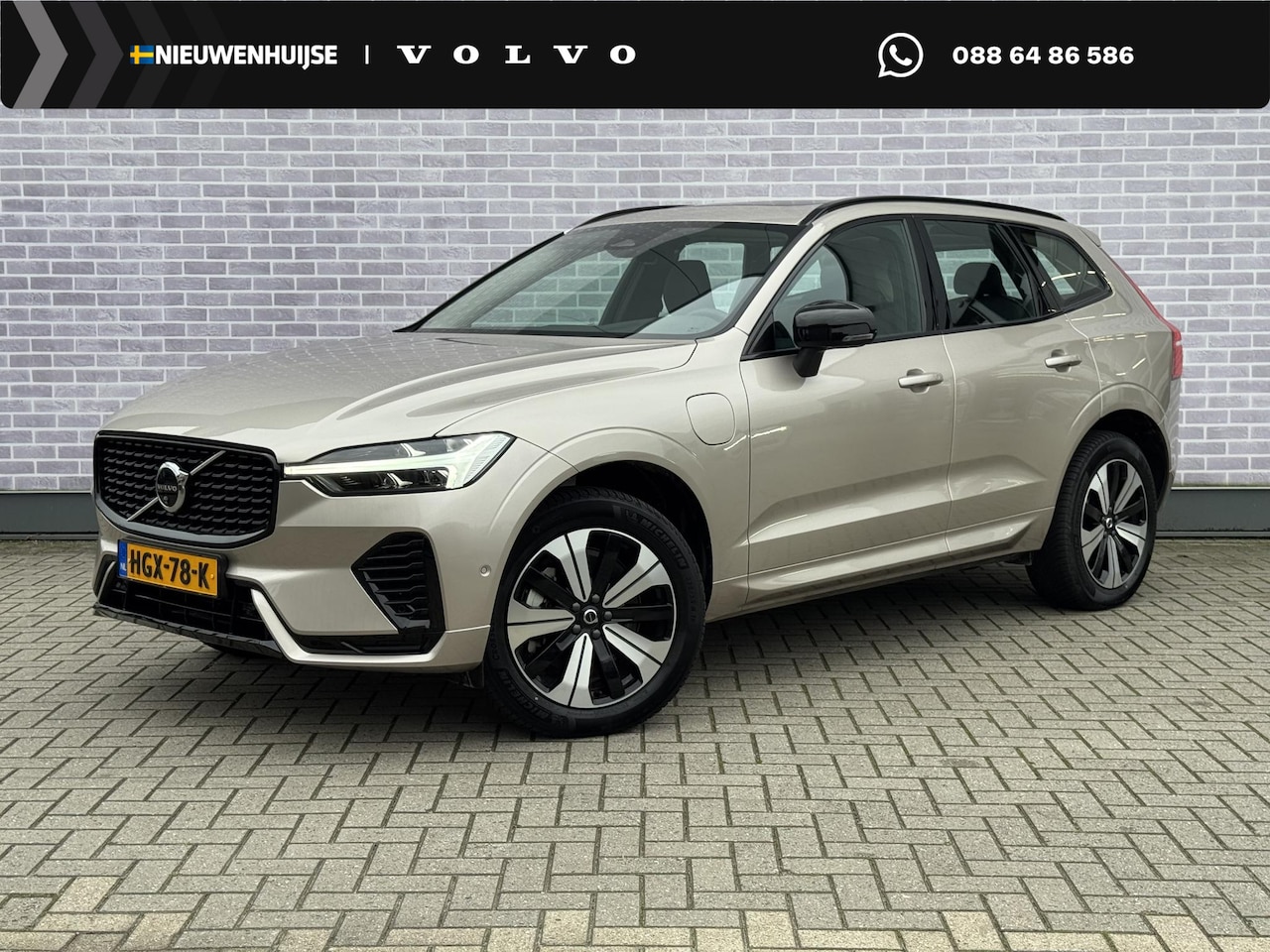 Volvo XC60 - 2.0 T6 Plug-in hybrid AWD Plus Dark | Trekhaak | 360 Camera | Schuif-/Kanteldak | Stoel-/S - AutoWereld.nl