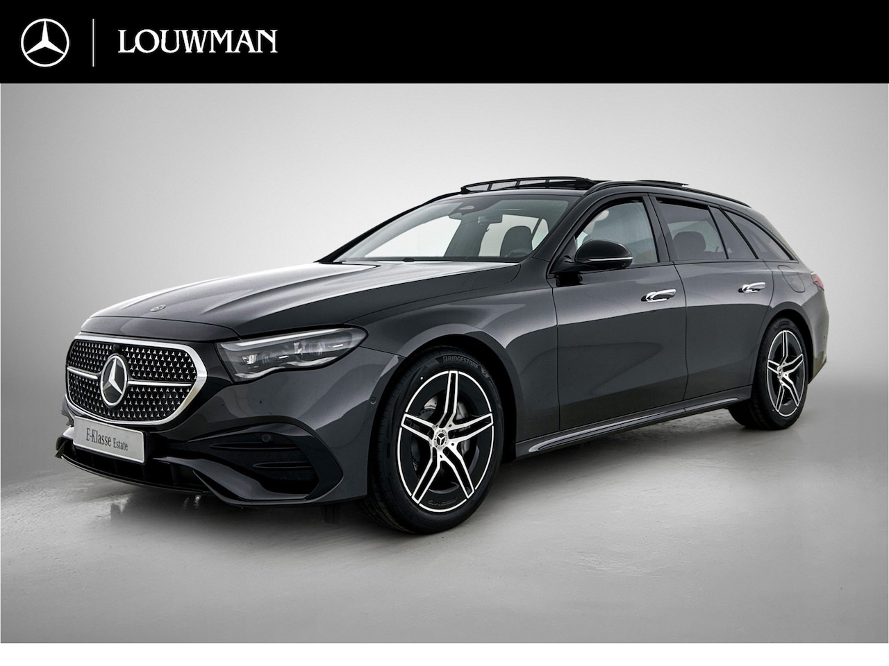 Mercedes-Benz E-klasse Estate - 300 e Business Solution AMG | Advanced pakket | Panoramaschuifdak | Trekhaak | Comfortpakk - AutoWereld.nl