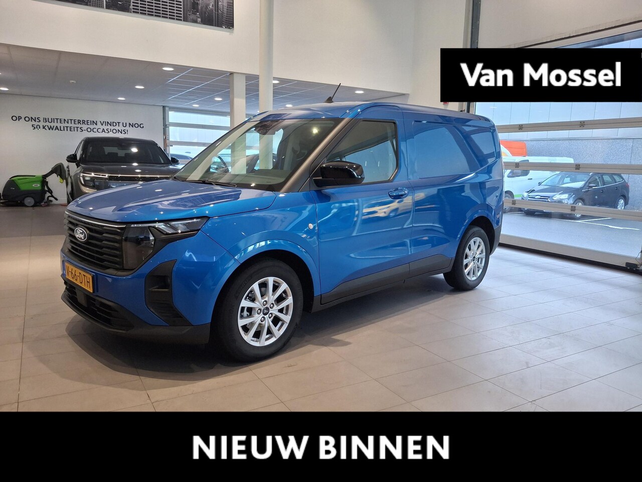 Ford Transit Courier - 1.5 EcoBlue Limited | STOEL, STUUR EN VOORRUITVERWARMING | ADAPTIEVE CRUISE CONTROL | NAVI - AutoWereld.nl