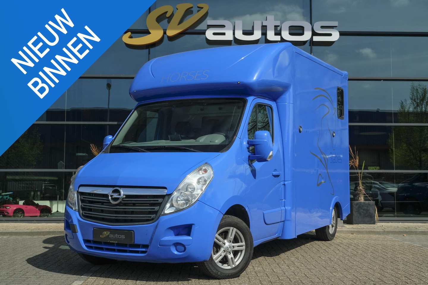 Opel Movano - 2.3 CDTI 145pk *MARGE* Paardenwagen Horsetruck Veewagen Hengstenuitvoering Airco Cruise Ca - AutoWereld.nl