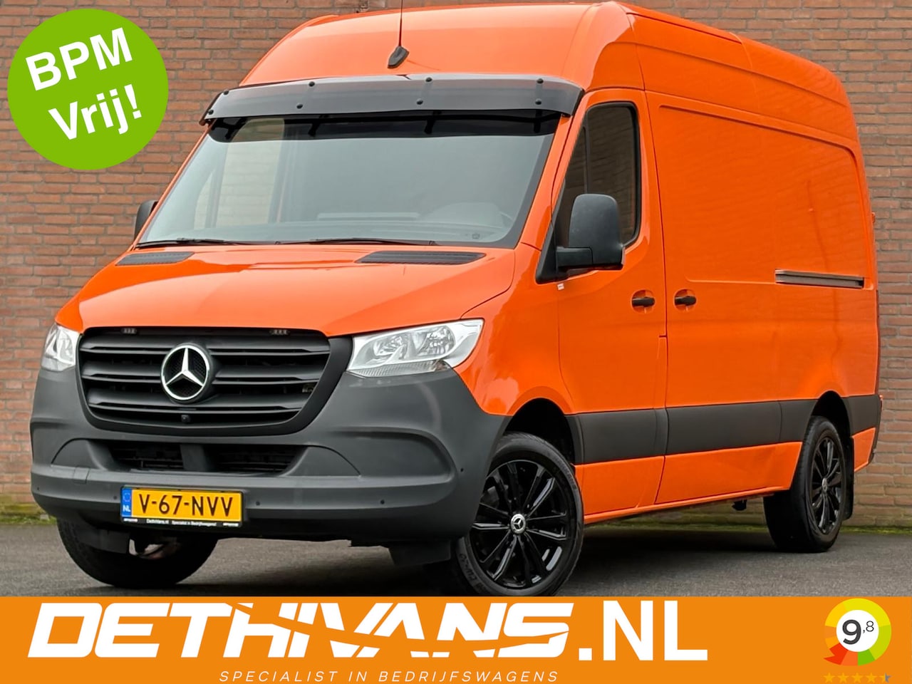 Mercedes-Benz Sprinter - 316CDI 164PK 7G-Tronic L2H2 / Distronic / Carplay / M-Bux - AutoWereld.nl