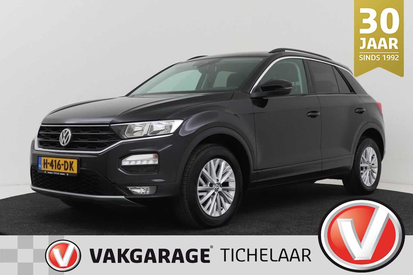 Volkswagen T-Roc - 1.5 TSI Style | Trekhaak | Org NL | CarPlay | Camera | 150 PK | 98.000 KM! | Navigatie | - AutoWereld.nl