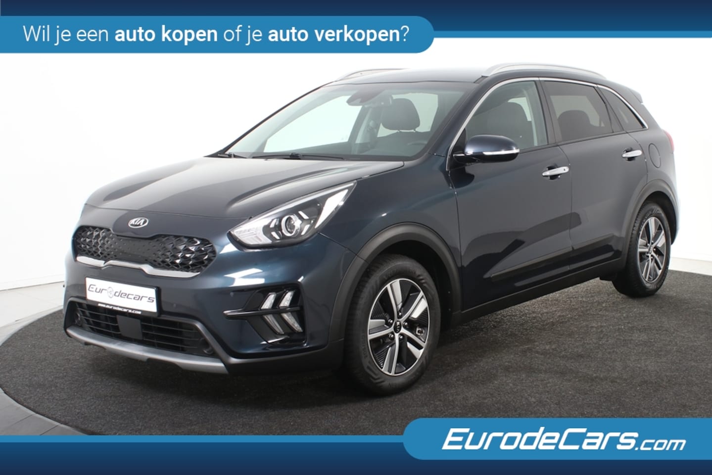 Kia Niro - 1.6 GDi Hybrid *1ste Eigenaar*Leer*Navigatie*Keyless - AutoWereld.nl