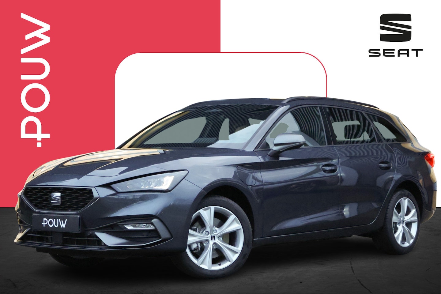 SEAT Leon Sportstourer - 1.5 TSI e-Hybrid 204pk FR Business | Apple Carplay/Android Auto | 17" Velgen - AutoWereld.nl