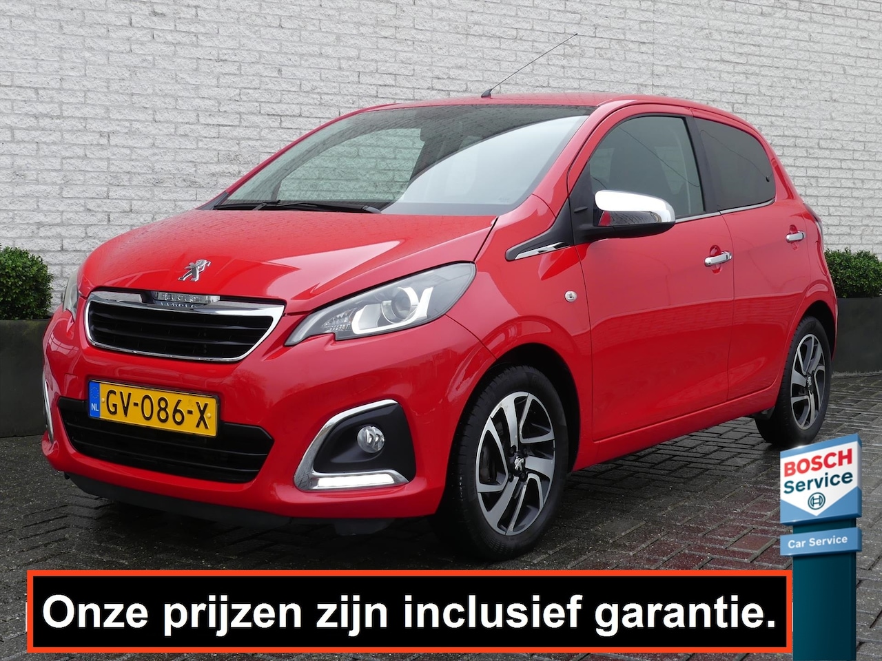 Peugeot 108 - 1.0 e-VTI PREMIERE 68Pk 5DRS CAMERA/BLUETOOTH/LM-VELGEN/CLIMATE/KEYLESS - AutoWereld.nl
