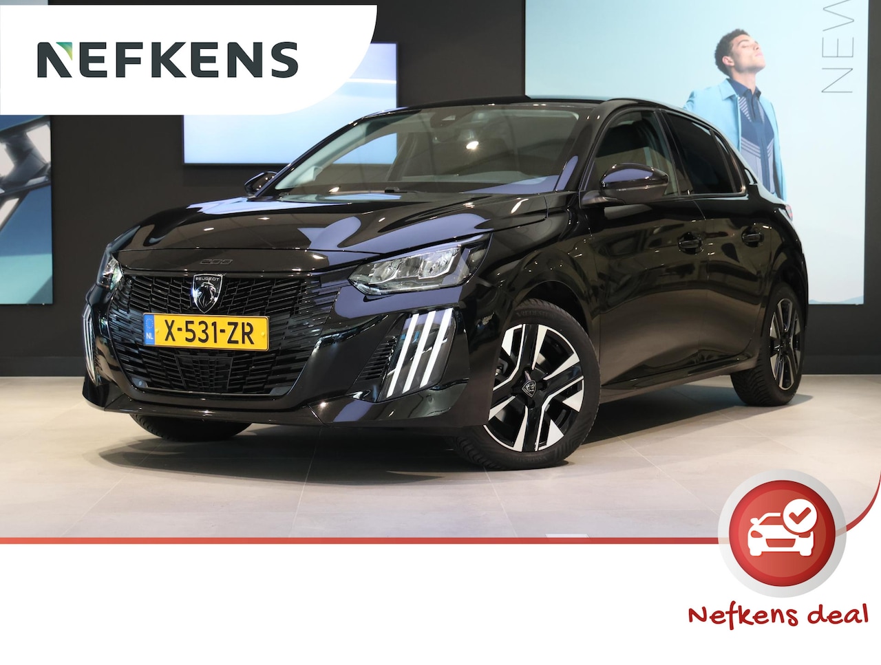 Peugeot 208 - Allure 100 pk Navigatie / Apple Carplay/Android Auto / lichtmetalen velgen 16" - AutoWereld.nl
