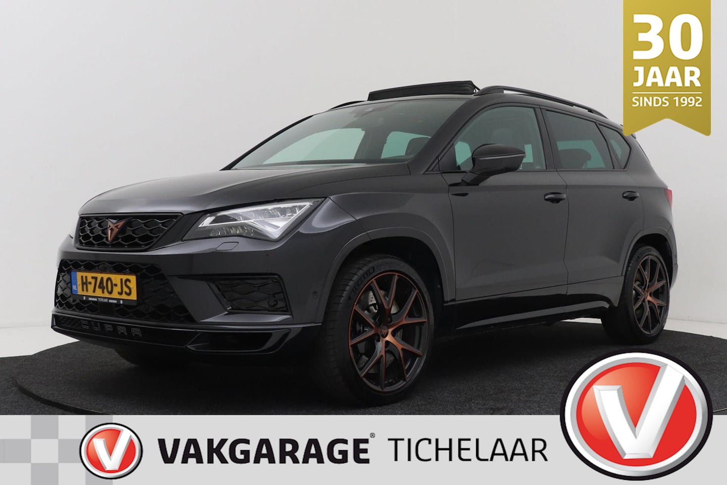 CUPRA Ateca - 2.0 TSI 4DRIVE | Org NL | Dealeronderhouden | Panoramadak | 360 Camera | Trekhaak | Brembo - AutoWereld.nl