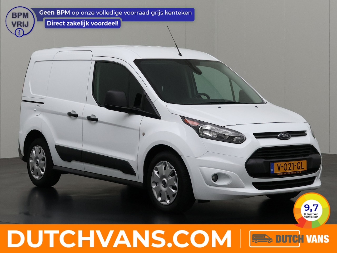 Ford Transit Connect - Trend | 3-Zits | Airco | Navigatie | Camera | Betimmering - AutoWereld.nl