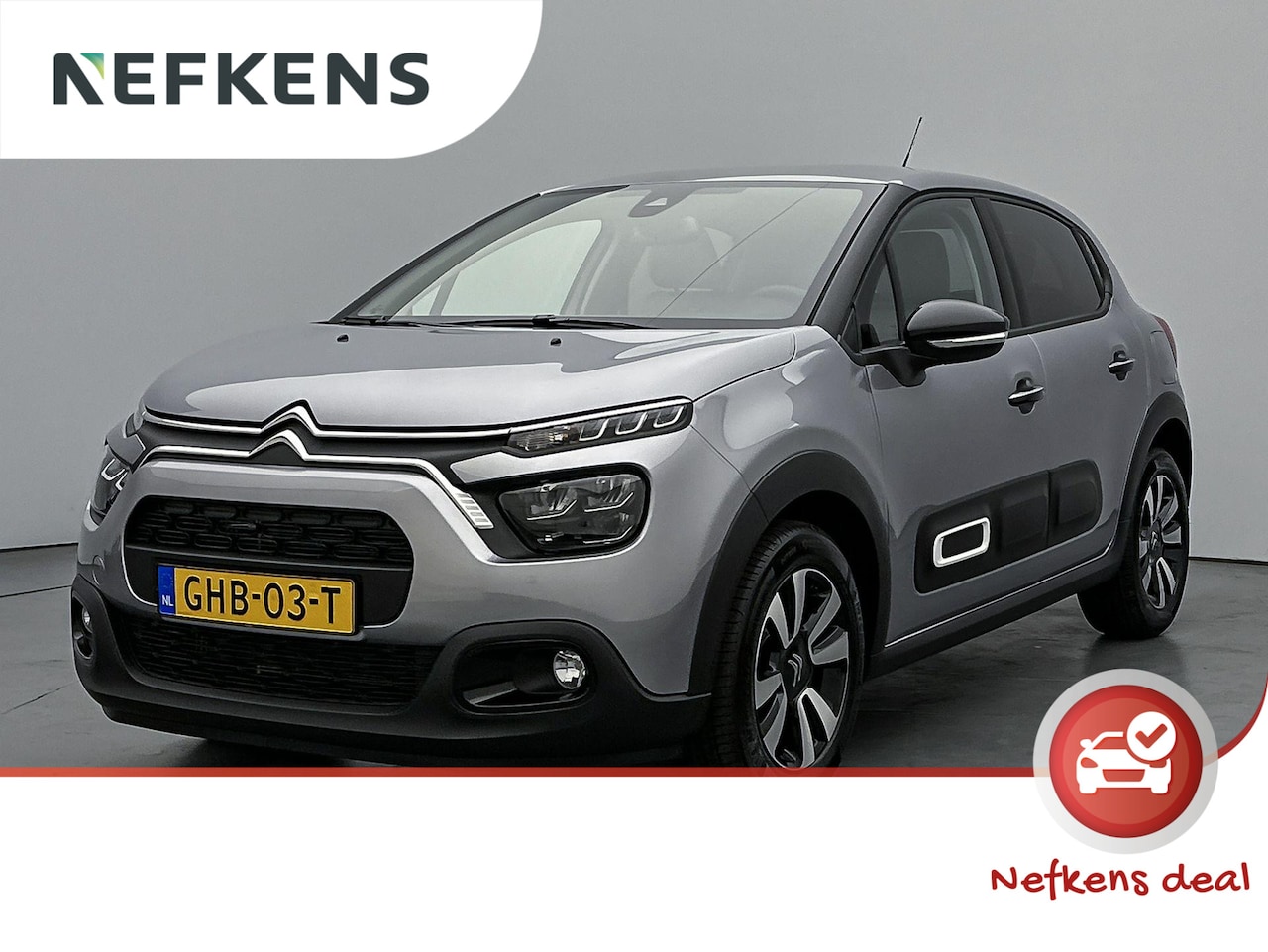 Citroën C3 - 1.2 Max 110pk Automaat | Navigatie | Climate Control | Cruise Control | Camera | LED | 16" - AutoWereld.nl