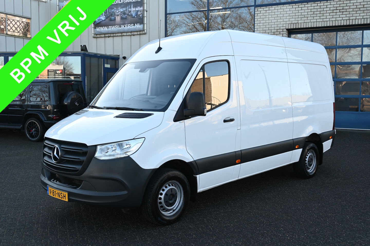 Mercedes-Benz Sprinter - 317 CDI L2H2 Werkplaats inrichting, Geveerde stoel, Standkachel - AutoWereld.nl