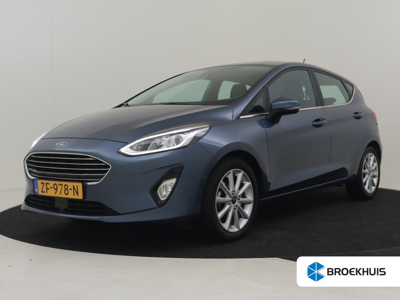 Ford Fiesta - 1.0 EcoBoost Titanium 100pk | Navigatie via app connect | Adaptief cruise control | Airco - AutoWereld.nl