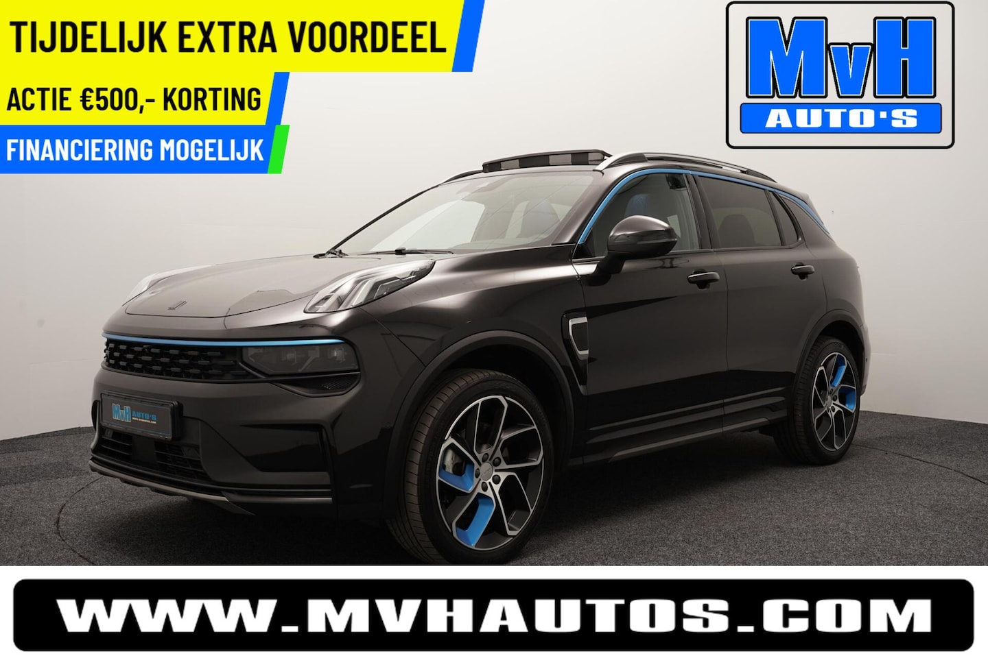 Lynk & Co 01 - 1.5 Plug-in Hybride|ZWARTE.HEMEL|360ºCAM|PANO|NAP - AutoWereld.nl