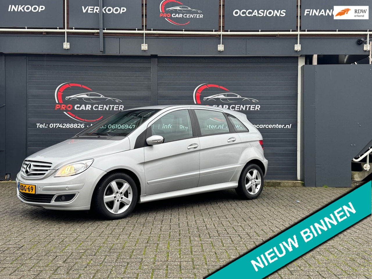 Mercedes-Benz B-klasse - 170 Avantgarde AUT|AIRCO|STOEL.VER|V-A PDC|EL.RAMEN|LMV|APK - AutoWereld.nl