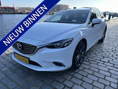 Mazda 6 Sportbreak - 2.0 SkyActiv-G 165 GT-M nieuwstaat airco/ecc navi/camera