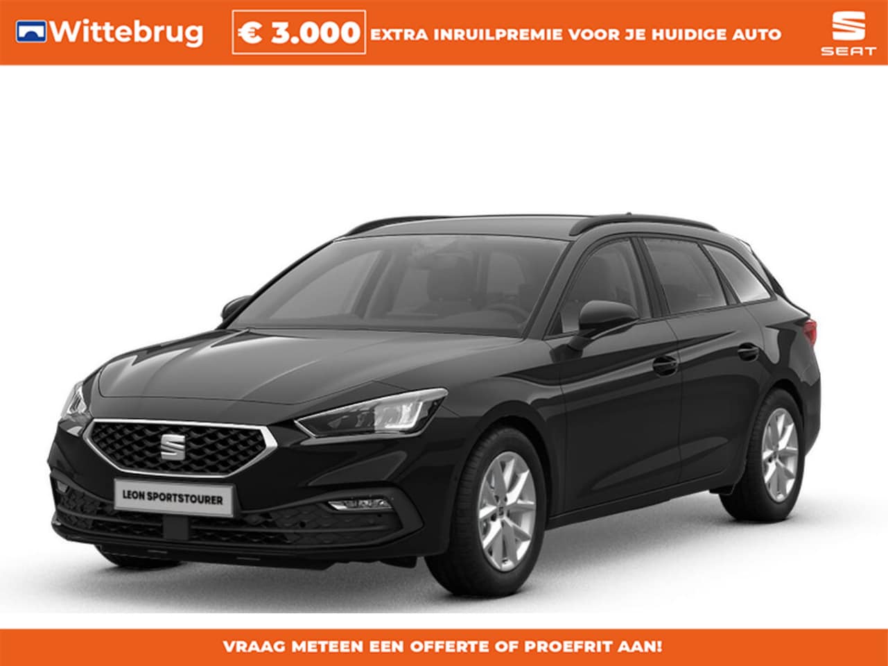 SEAT Leon Sportstourer - 1.5 eTSI Style Business Intense 1.5 eTSI Style Business Intense - AutoWereld.nl