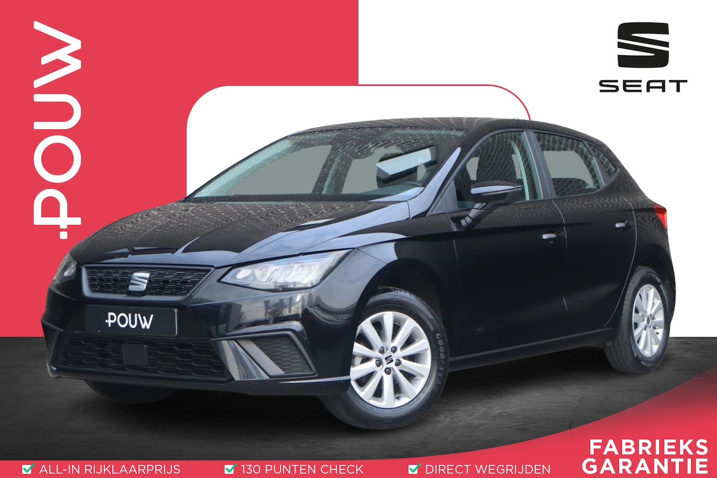 SEAT Ibiza - 1.0 EcoTSI 95pk Style | Apple Carplay/Android Auto | Cruise Control | Volautomatische Airc - AutoWereld.nl