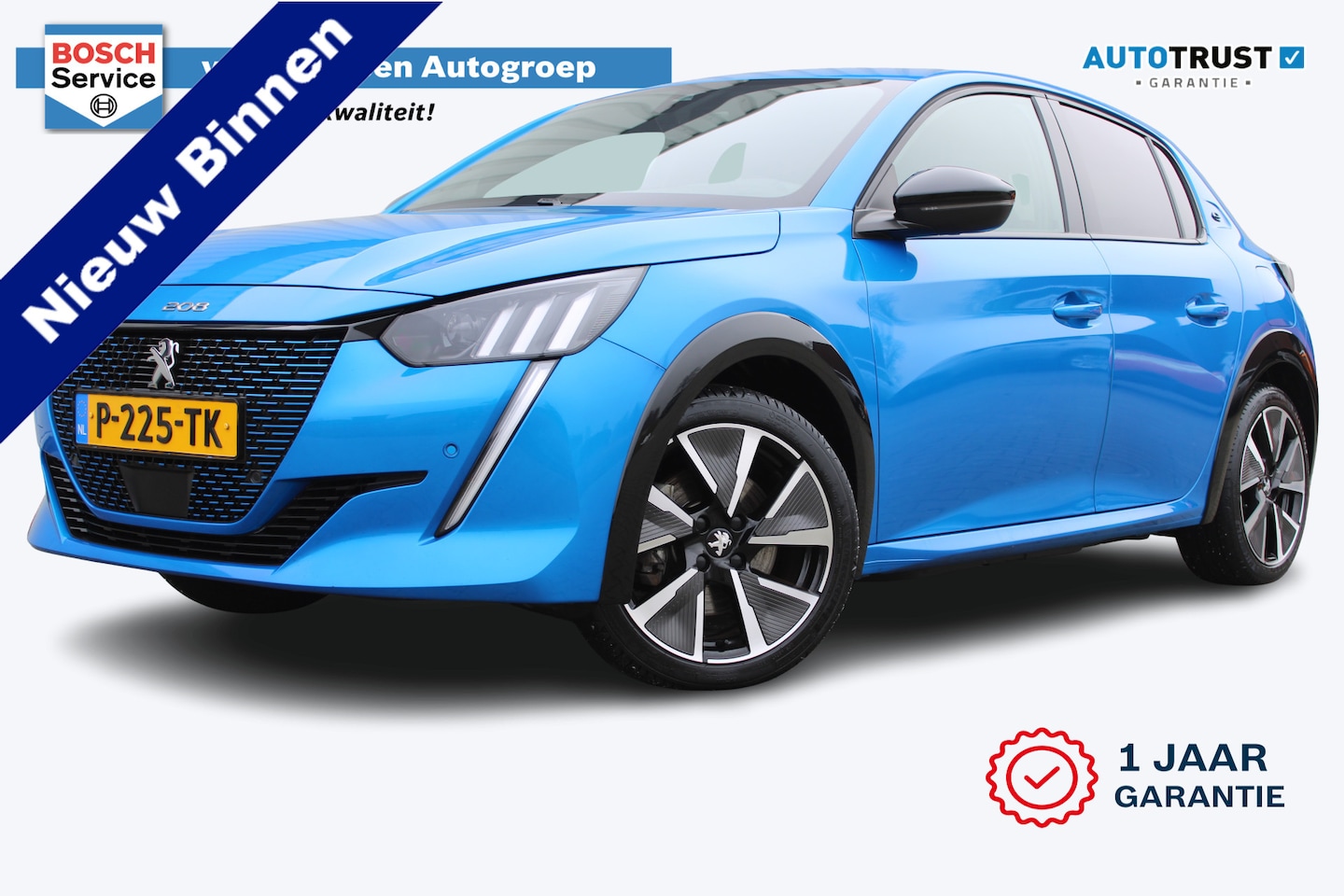 Peugeot e-208 - EV GT 350 50 kWh | Incl. 12 maanden garantie | SOH 99% | Cruise control | Parkeercamera | - AutoWereld.nl