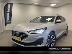 Ford Focus Wagon - 1.0 EcoBoost Hybrid Titanium X | Parkeersensoren V+A | Stoelverwarming | Keyless Entry | B