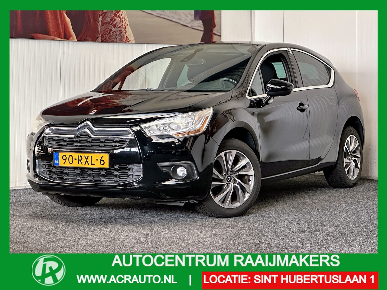 Citroën DS4 - 1.6 VTi Chic NAVIGATIE APPLE CAR PLAY CLIMATE CONTROL AFN. TREKHAAK ZEER MOOI !!! Brgl - AutoWereld.nl