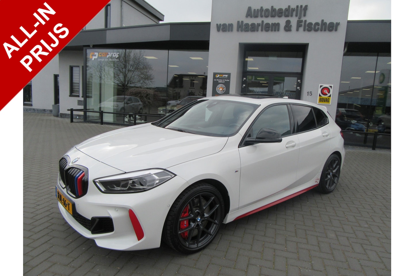 BMW 1-serie - 128ti 266PK M Sport Automaat, Panoramadak, Cockpit Pro, Park Assist - AutoWereld.nl