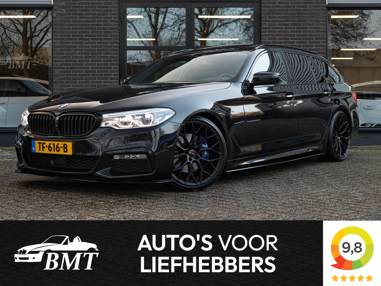 BMW 5-serie Touring - 530d G31 xDrive High Executive M Sport / Vol / Head-Up / Pano / HK / Trekhaak - AutoWereld.nl