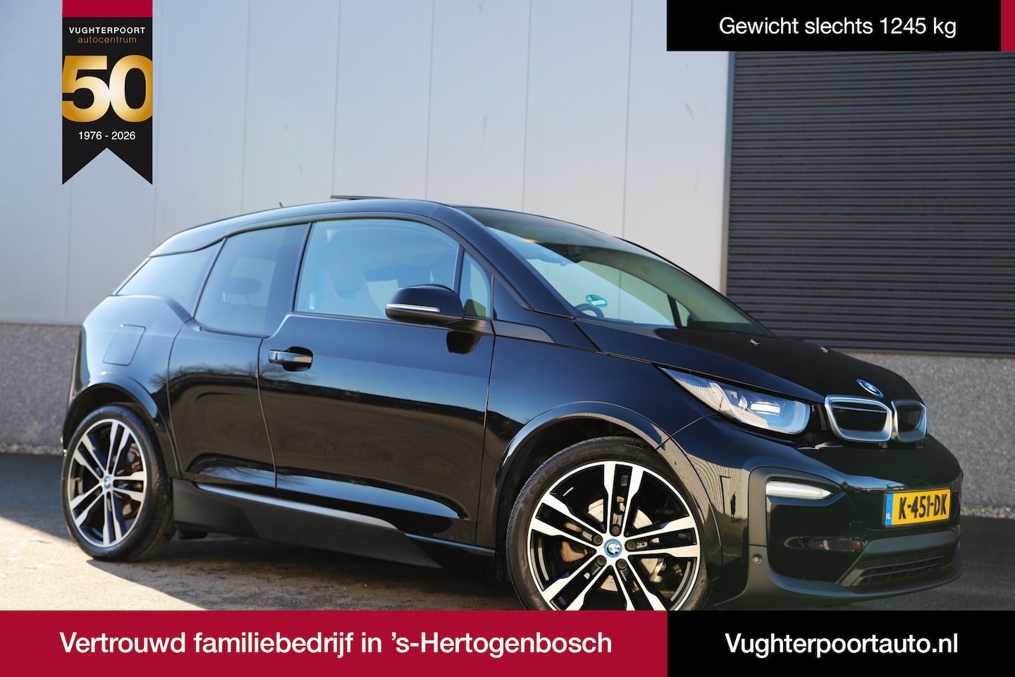 BMW i3 - Dark Shadow Edition 120Ah 42 kWh Schuifdak/W-pomp/20" - AutoWereld.nl