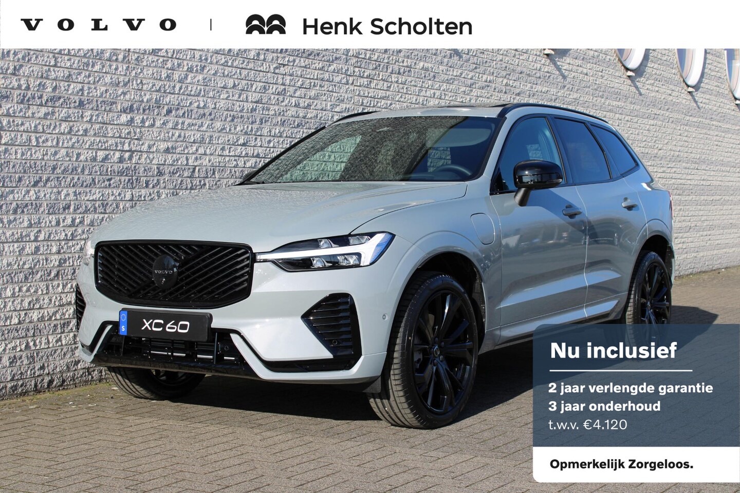 Volvo XC60 - 2.0 T6 Plug-in hybrid AWD Plus Black Edition | Nappa leder Open Grid | Panoramadak | Visua - AutoWereld.nl